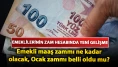 SSK, Bağ-Kur emeklilerinin zam hesabında yeni gelişme: Emekli maaş zammı ne kadar olacak, Ocak zammı belli oldu mu?