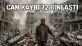 Gazze'de bilanço bir anda değişti: Can kaybı 72 bini aştı