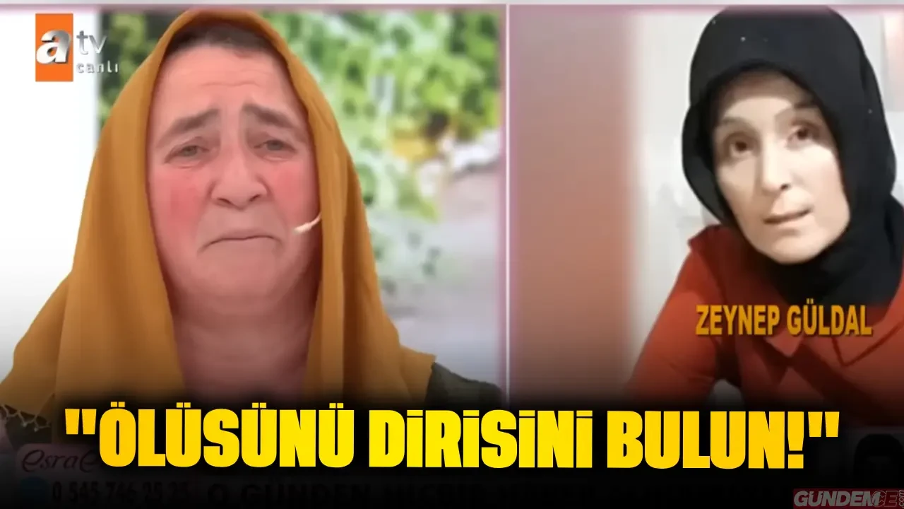 Esra Erol'da Şükrü ve Şükriye isyan etti: Kızları Zeynep hem eşini hem çocuğunu terk etti, “Ölüsünü dirisini bulun” 1