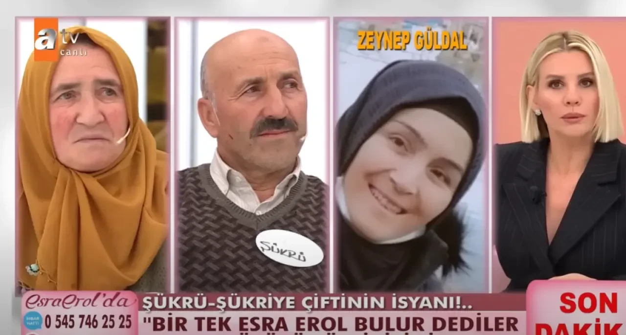 Esra Erol'da Şükrü ve Şükriye isyan etti: Kızları Zeynep hem eşini hem çocuğunu terk etti, “Ölüsünü dirisini bulun” 6