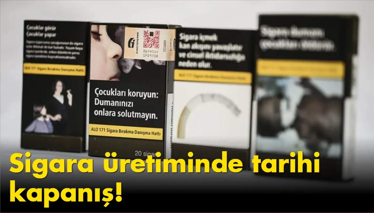 Sigara üretiminde tarihi kapanış: Son fabrika kapanıyor!