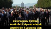 Galatasaray gündem oldu: Anıtkabir ziyareti çok konuşuldu