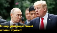 Putin’den tarihi jest: Trump görüşmesi öncesi anlamlı ziyaret!