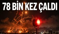İsrail'de siren sesleri yükseldi: 78 bin kez çaldı