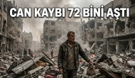 Gazze'de bilanço bir anda değişti: Can kaybı 72 bini aştı