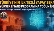 Türkiye'nin İlk Tezli Yapay Zeka Yüksek Lisans Programına Yoğun İlgi