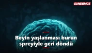Bilim insanları beyin yaşlanmasını burun spreyiyle geri çevirdi