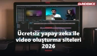 Ücretsiz yapay zeka ile video oluşturma siteleri 2026
