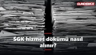 SGK hizmet dökümü nasıl alınır? Barkodlu belge adım adım