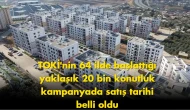 TOKİ’nin 64 İldeki Konut Kampanyası İçin Kritik Tarih Verildi