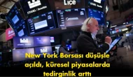 New York Borsası düşüşle açıldı: piyasalar sarsıldı son dakika