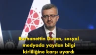 Dezenformasyon alarmı: Siyasetçi Duran'dan kritik uyarılar!