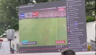 Kırıkkale’deki dev ekranda büyük skandal: Maç yerine oyun izlettiler