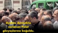 Dilan Polat cenaze töreninde: Ayakta durmakta zorlandı