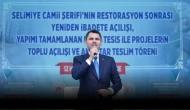Murat Kurum duyurdu: Selimiye Camii için beklenen an geldi