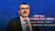 MEB'ten öğretmenlere müjde: Seminerlerde hibrit sistem dönemi başladı!