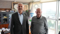 Başkan Aslantaş'tan, Başkan Bilal Cem Acar'a ziyaret