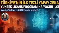 Türkiye'nin İlk Tezli Yapay Zeka Yüksek Lisans Programına Yoğun İlgi