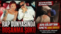 Rapçi Tepki'nin çocuğu doğdu: Boşanma davası açıldı! Asya Gülsoy'dan Tepki'ye dava iddiası