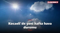 Kocaeli'de yeni hafta nasıl başlayacak? 7-10 Haziran hava durumu raporu