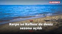 Kerpe ve Kefken'de deniz sezonu açıldı: Hafta sonu 31 derece, bir uyarı var