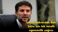 Smotrich'in Batı Şeria'da egemenlik ilanı çağrısı, Orta Doğu'da yeni kriz mi doğuracak?