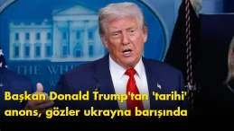 Dünya nefesini tuttu: başkan Donald Trump'tan 'tarihi' anons, gözler ukrayna barışında
