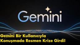 Google’ın yapay zekası gemini kullanıcıyla konuşurken beklenmedik kriz yaşadı!