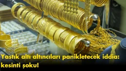 Yastık altı altıncıları panikletecek iddia: Altınlar artık elinizde kalabilir, kesinti şoku!