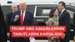 Trump Ortadoğu’da ölen askerlerin tabutlarını karşıladı