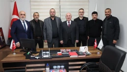 Başkan Bıyık'tan Esnaf Odası’na hayırlı olsun ziyareti