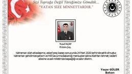 SON DAKİKA: Askeri araç kazasında bir askerimiz şehit oldu!