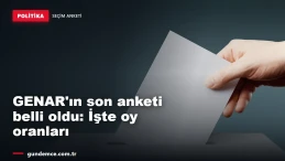 GENAR'ın son anketi belli oldu: İşte partilerin oy oranları