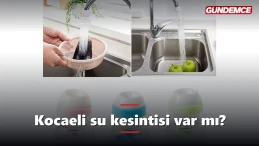 Kocaeli su kesintisi var mı? İSU güncel kesinti sorgulama