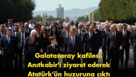 Galatasaray gündem oldu: Anıtkabir ziyareti çok konuşuldu