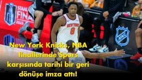 Knicks NBA finallerinde imkansızı başardı: Tarihi geri dönüş