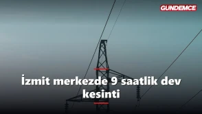 İzmit'te dev elektrik kesintisi: 7 Haziran Pazar çarşı merkezinde 9 saat elektrik yok