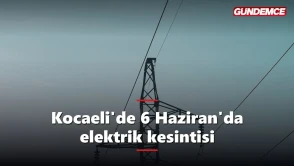 Kocaeli'de 6 Haziran elektrik kesintisi: 5 ilçede saatler belli oldu