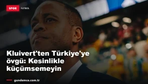Kluivert'ten Türkiye'ye övgü dolu sözler: Kesinlikle küçümsemeyin
