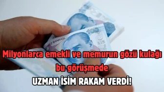 Milyonlarca emekli ve memurun gözü kulağı bu görüşmede: Uzman isim canlı yayında o oranı işaret etti!