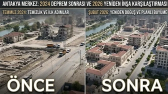 Antakya'da manzara bir anda değişti: Şehrin dönüşümü gündem oldu