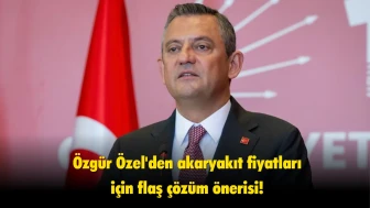 Akaryakıt fiyatları bir anda değişti: Özgür Özel'den yeni öneri