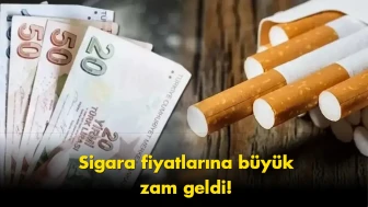 Sigara fiyatları bir anda değişti: İşte yeni zamlı liste