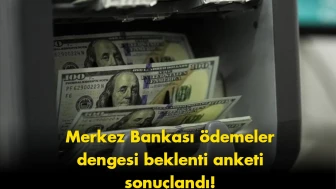 Ödemeler dengesi beklenti anketi sonuçlandı: İşte yeni tahminler