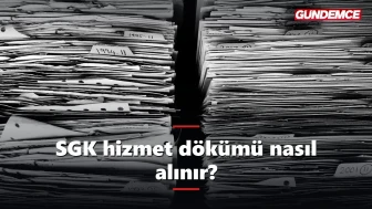 SGK hizmet dökümü nasıl alınır? Barkodlu belge adım adım