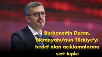Flaş gelişme: İsrail hakkında sert çıkış, Duran'dan dikkat çeken açıklama