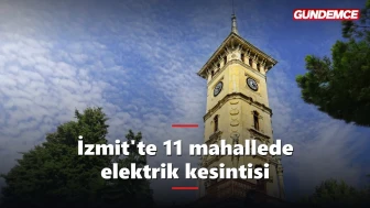 İzmit'te 8 Haziran elektrik kesintisi: 11 mahallede saatler belli