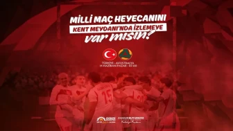 Gebze’de Milli Takım Heyecanı Kent Meydanı’nda!