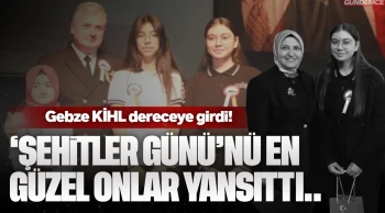 Gebze Kız Anadolu İmam Hatip Lisesi "18 Mart Şehitler Günü" kompozisyon yarışmasında dereceye girdi!