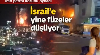 İsrail'e yine füzeler düşüyor: İran petrol kozunu oynadı